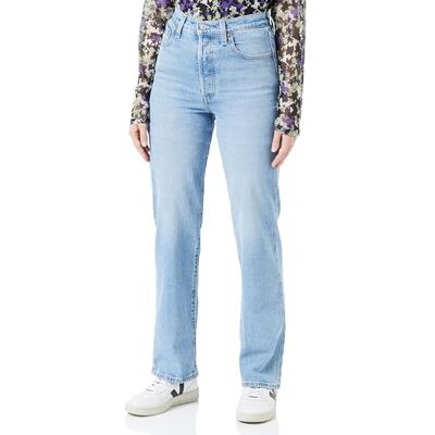 Levi's Ribcage Full Length Jeans dam, Samba Tango Light, 30W / 32L Levi's Ribcage Full Length Jeans dam, Samba Tango Light, 30W / 32L