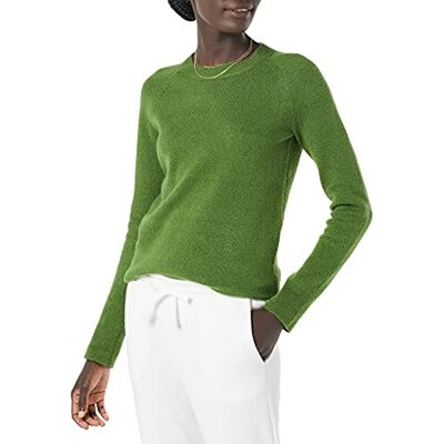 Amazon Essentials dam klassisk passform mjuk beröring långärmad tröja med rund hals, grön, XX-Large Amazon Essentials dam klassisk passform mjuk beröring långärmad tröja med rund hals, grön, XX-Large