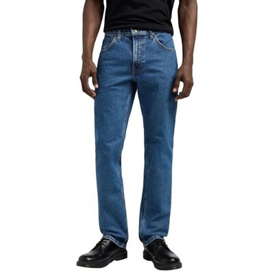 Lee herrjeans Brooklyn straight, klassisk rak passform, raka ben, belmont, 38W / 34L Lee herrjeans Brooklyn straight, klassisk rak passform, raka ben, belmont, 38W / 34L