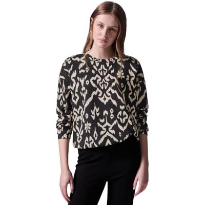 Street One Studio dam-t-shirt, svart, 46 Street One Studio dam-t-shirt, svart, 46