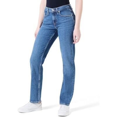 Tommy Hilfiger dam NOS CLASSIC RAIGHT RW MID BLUE WW0WW4248902D026, BLÅ (Nos Mid Blue), 27W/32L, Blå (Nos Mid blå), 27W x 32L Tommy Hilfiger dam NOS CLASSIC RAIGHT RW MID BLUE WW0WW4248902D026, BLÅ (Nos Mid Blue), 27W/32L, Blå (Nos Mid blå), 27W x 32L