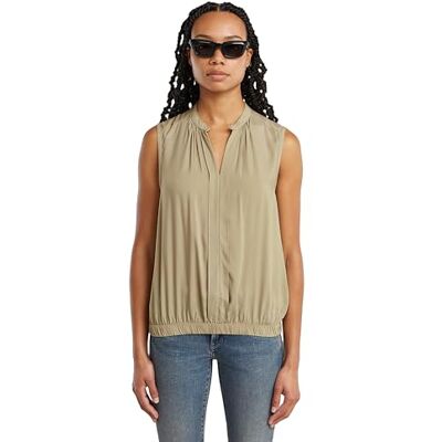 G-STAR Damskjorta med stående krage, Beige (Light Toggee D24453-d923-c626), L G-STAR Damskjorta med stående krage, Beige (Light Toggee D24453-d923-c626), L