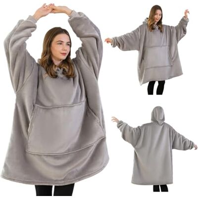 Good Nite huvtröja filt med elastisk ärm gosig tröja, oversize huvtröja filtar pullover gosig tröja, supermjuk mysig varm bekväm jättehuvtröja, filtar huvtröja presenter Good Nite huvtröja filt med elastisk ärm gosig tröja, oversize huvtröja filtar pullover gosig tröja, supermjuk mysig varm bekväm jättehuvtröja, filtar huvtröja presenter