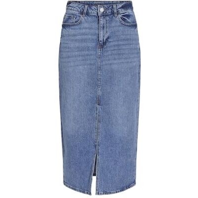 Vila dam Vijaf Hw Midi Denim Kjol Noos denim kjol Vila dam Vijaf Hw Midi Denim Kjol Noos denim kjol