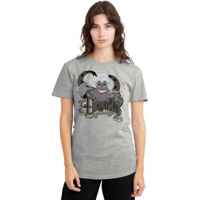 The Little Mermaid Den lilla sjöjungfrun Ursula Ocean Will Be Mine damer T-shirt, atletisk ljung, liten, Atletisk Heather, S The Little Mermaid Den lilla sjöjungfrun Ursula Ocean Will Be Mine damer T-shirt, atletisk ljung, liten, Atletisk Heather, S