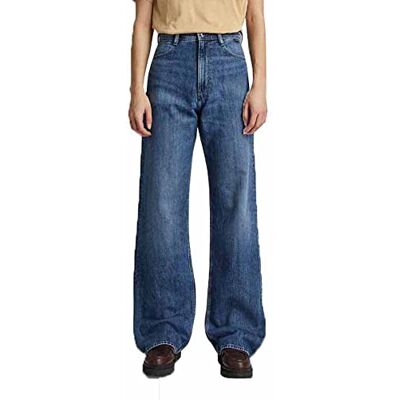 G-STAR RAW G-Star Dam Stray Ultra High Straight Bootcut Wmn jeans, Blå (Faded Capri D22068-c779-d346), 31W / 32L G-STAR RAW G-Star Dam Stray Ultra High Straight Bootcut Wmn jeans, Blå (Faded Capri D22068-c779-d346), 31W / 32L