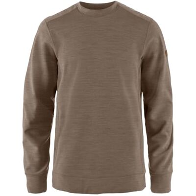 Fjällräven Dam Keb Fleece Crew Neck M, Mocka Brown, XS Fjällräven Dam Keb Fleece Crew Neck M, Mocka Brown, XS