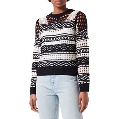 Desigual Tröja med JERS_Ränder, Svart, S Desigual Tröja med JERS_Ränder, Svart, S
