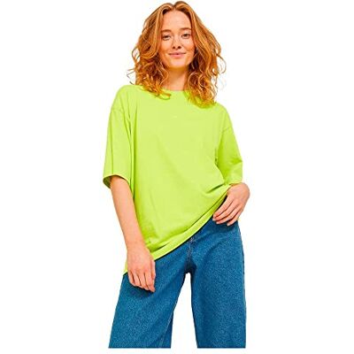 JACK & JONES Dam Jjxx Jxandrea Ss Loose Every Logo Tee Noos T-shirt, Lime Punch/tryck: lime Cream Jjxx logotyp, M JACK & JONES Dam Jjxx Jxandrea Ss Loose Every Logo Tee Noos T-shirt, Lime Punch/tryck: lime Cream Jjxx logotyp, M