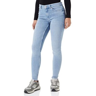 Vila Dam VISARAH WU03 RW Skinny SU-NOOS jeans, ljusblå denim, XS/30, Ljusblå denim, (XS) W x 30L Vila Dam VISARAH WU03 RW Skinny SU-NOOS jeans, ljusblå denim, XS/30, Ljusblå denim, (XS) W x 30L