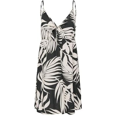ONLY Onlnova Life Vis Jules Dress AOP, svart, XL ONLY Onlnova Life Vis Jules Dress AOP, svart, XL