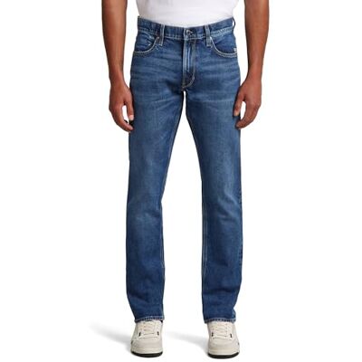 G-STAR Mosa raka jeans för män, Blå (Faded Atlantic Ocean D23692-c052-g119), 34W / 32L G-STAR Mosa raka jeans för män, Blå (Faded Atlantic Ocean D23692-c052-g119), 34W / 32L