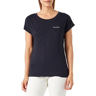 s.Oliver dam-t-shirt kortärmad, blå, 32 SE s.Oliver dam-t-shirt kortärmad, blå, 32 SE