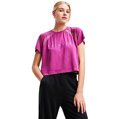 Desigual TS_MARIPO, 3002 fuchsia, L, röd, L Desigual TS_MARIPO, 3002 fuchsia, L, röd, L