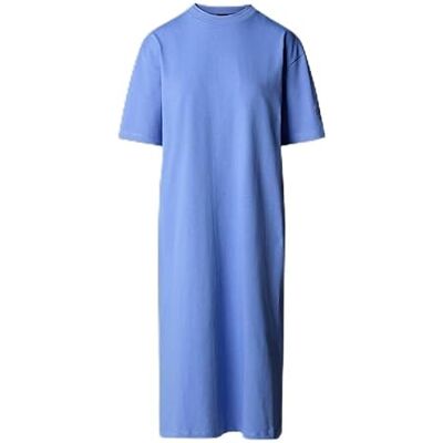 THE NORTH FACE Ss Oversized Maxi Klänning för kvinnor Virtual Blue S THE NORTH FACE Ss Oversized Maxi Klänning för kvinnor Virtual Blue S
