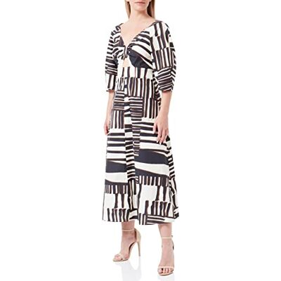 Sisley Damklänning, Flerfärgad 76 W, 34 Sisley Damklänning, Flerfärgad 76 W, 34