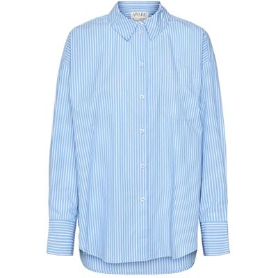 Vero moda aware Vmparina Ls lös randig skjorta VMA Noos, Provence, S Vero moda aware Vmparina Ls lös randig skjorta VMA Noos, Provence, S