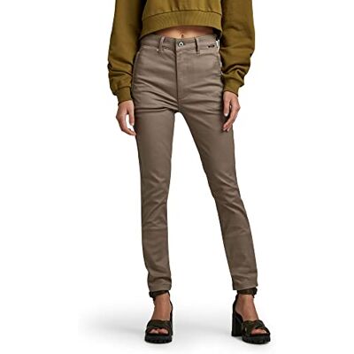 G-STAR RAW Skinny chinos wmn byxor för kvinnor, brun (djup valnöt D22892-C105-B743), 27 W/34 l, Brun (Deep Valnöt D22892-c105-b743), 27W / 34L G-STAR RAW Skinny chinos wmn byxor för kvinnor, brun (djup valnöt D22892-C105-B743), 27 W/34 l, Brun (Deep Valnöt D22892-c105-b743), 27W / 34L
