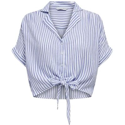 ONLY Damer Onlpaula Life S/S slips skjorta WVN Noos t-shirt ONLY Damer Onlpaula Life S/S slips skjorta WVN Noos t-shirt