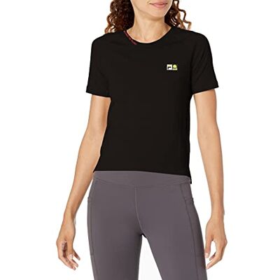 VR46 VR 46 Cropped Fila Riders Academy T-Shirt Damer (1) VR46 VR 46 Cropped Fila Riders Academy T-Shirt Damer (1)