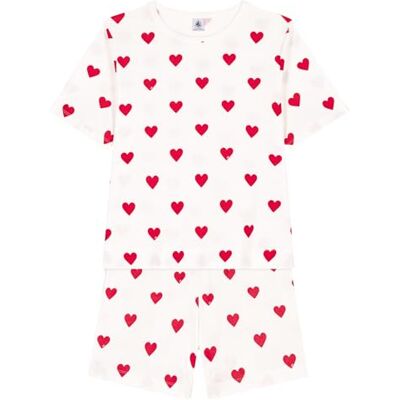 Petit Bateau Pyjacourt kortärmad dam marshmallow/terkuit XL, Marshmallow/Terkuit, L Petit Bateau Pyjacourt kortärmad dam marshmallow/terkuit XL, Marshmallow/Terkuit, L