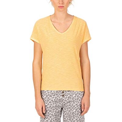 Timezone överdimensionerad t-shirt för damer, Gul (Pastel Orange 7019), XXL Timezone överdimensionerad t-shirt för damer, Gul (Pastel Orange 7019), XXL