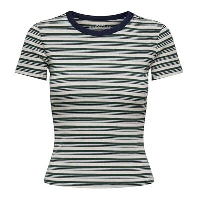 ONLY Dam Onleasy S/S O-Neck Stripe Top JRS, Tallenedle, L, Tall, L ONLY Dam Onleasy S/S O-Neck Stripe Top JRS, Tallenedle, L, Tall, L