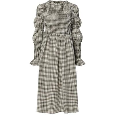 YAS Y.A.S chemma Ls Smock Midiklänning Noos, Äggnog, XS YAS Y.A.S chemma Ls Smock Midiklänning Noos, Äggnog, XS