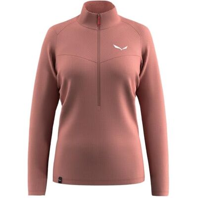 Salewa Puez Cammino Polarlite halvdragkedja jacka W, öken rosa, M Salewa Puez Cammino Polarlite halvdragkedja jacka W, öken rosa, M