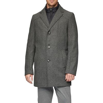 s.Oliver BLACK LABEL kappa av ullblandning med integrerad quiltad insats, 95P1, 98 s.Oliver BLACK LABEL kappa av ullblandning med integrerad quiltad insats, 95P1, 98