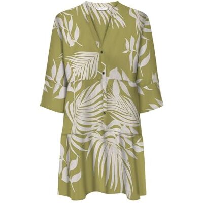 ONLY Onlnova Life Vis Thea Sleeve Dress AOP, Cardemumma frö, XL ONLY Onlnova Life Vis Thea Sleeve Dress AOP, Cardemumma frö, XL