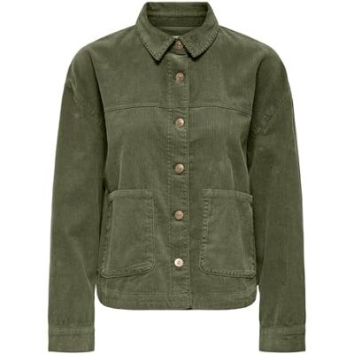 ONLY Onlmoxie L/S Emb Cord jacka Cc PNT, Kalamata, XL ONLY Onlmoxie L/S Emb Cord jacka Cc PNT, Kalamata, XL
