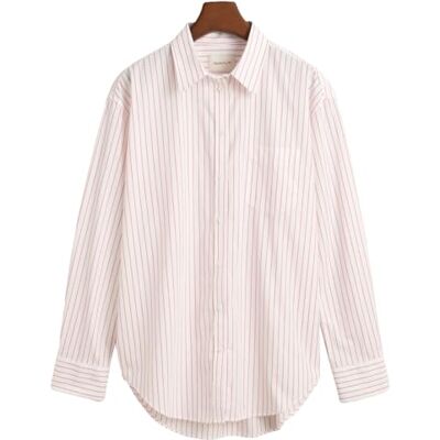 GANT dam Rel Randig Poplin Shirt Blus GANT dam Rel Randig Poplin Shirt Blus