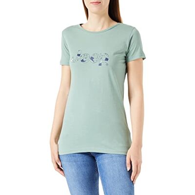 Jeep O102612-E854 J T-Shirt Botaniskt tryck J22W Kvinnor Jade Green XL, Jade Green, XL Jeep O102612-E854 J T-Shirt Botaniskt tryck J22W Kvinnor Jade Green XL, Jade Green, XL