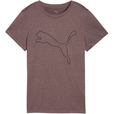 PUMA W TAD Essential Heather Logo Tee PUMA W TAD Essential Heather Logo Tee