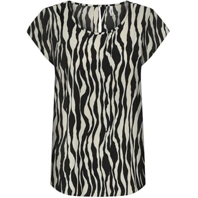 ONLY Onlnova Life Elite S/S Top, svart, XS ONLY Onlnova Life Elite S/S Top, svart, XS