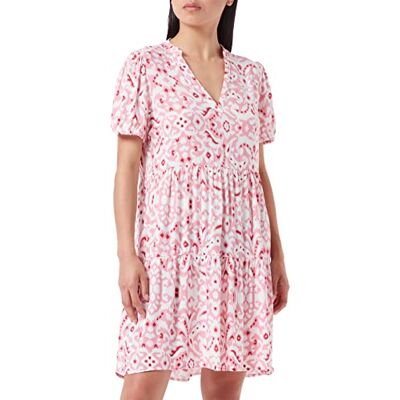 ONLY Onlnova Life Vis S/S Thea Dress AOP sommarklänning, Morning Glory/Aop: 304 Candy Ikat, S ONLY Onlnova Life Vis S/S Thea Dress AOP sommarklänning, Morning Glory/Aop: 304 Candy Ikat, S