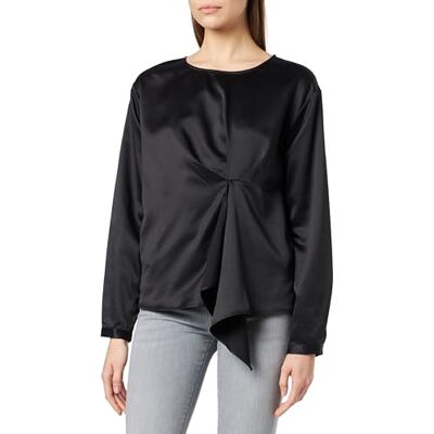 caspio damblus skjorta blus, svart, S caspio damblus skjorta blus, svart, S