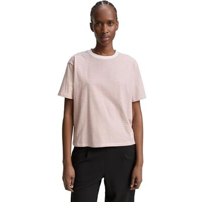 TOM TAILOR Denim T-shirt för kvinnor, 38863 – Dusty Rose White Stripe, XL TOM TAILOR Denim T-shirt för kvinnor, 38863 – Dusty Rose White Stripe, XL