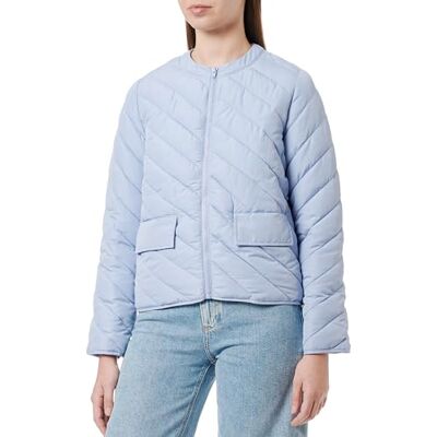 Sisley Womens 2919LN02L jacka, Tranquil Blue 32Y, 38, Tranquil Blue 32y, 38 Sisley Womens 2919LN02L jacka, Tranquil Blue 32Y, 38, Tranquil Blue 32y, 38