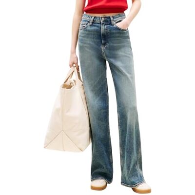 Tommy Jeans Claire HR WD Bi5154 Co Dw0dw21375 Sciol, Denim (Denim Dark), 28 W x 28 l dam, Denim Dark, 28W / 28L Tommy Jeans Claire HR WD Bi5154 Co Dw0dw21375 Sciol, Denim (Denim Dark), 28 W x 28 l dam, Denim Dark, 28W / 28L