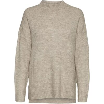 VERO MODA Stickad damtröja VMLEFILE oversize boxy blus GA NO Tall, Björk, XXL VERO MODA Stickad damtröja VMLEFILE oversize boxy blus GA NO Tall, Björk, XXL