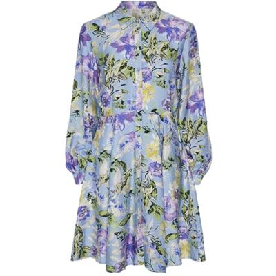 YAS dam kaya Ls Shirt Dress S. Noos, Klar himmel, 44 YAS dam kaya Ls Shirt Dress S. Noos, Klar himmel, 44