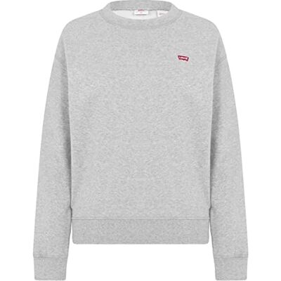 Levi's Standard Crew Sweatshirt dam, Starstruck Heather Grey, XS Levi's Standard Crew Sweatshirt dam, Starstruck Heather Grey, XS