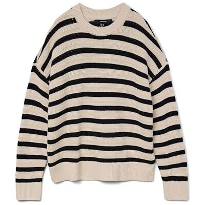 VERO MODA Vmcalla Ls O-hals tröja Noos, Björk, XL VERO MODA Vmcalla Ls O-hals tröja Noos, Björk, XL