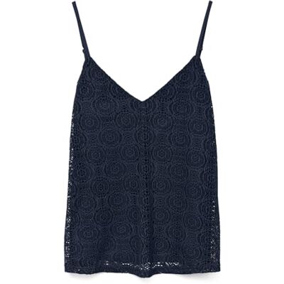 VERO MODA Vmmaya Singlet Top JRS Spe, marinblå blazer, S VERO MODA Vmmaya Singlet Top JRS Spe, marinblå blazer, S