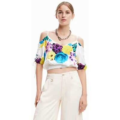 Desigual dam blus, Vit, L Desigual dam blus, Vit, L