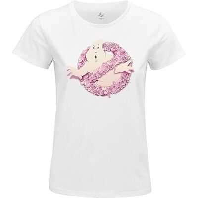 GHOSTBOND GHOSTBUSTER T-shirt dam, Vitt och blått, XXL GHOSTBOND GHOSTBUSTER T-shirt dam, Vitt och blått, XXL