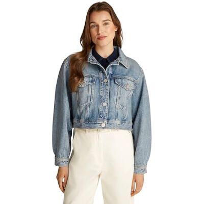 Tommy Hilfiger DNM RAIGHT JACKA SAM WW0WW43731 Truckerjacka, Denim, 36, Denim (Sam), 62 Tommy Hilfiger DNM RAIGHT JACKA SAM WW0WW43731 Truckerjacka, Denim, 36, Denim (Sam), 62