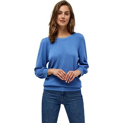 Peppercorn Dam Tana Pearlknit 3/4 ärm 14, Marinblå, XS, Marinablått, XS Peppercorn Dam Tana Pearlknit 3/4 ärm 14, Marinblå, XS, Marinablått, XS